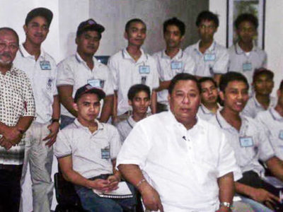 Former Scholars of Hanns Seidel Foundation Mentor Dualtech Center Trainees