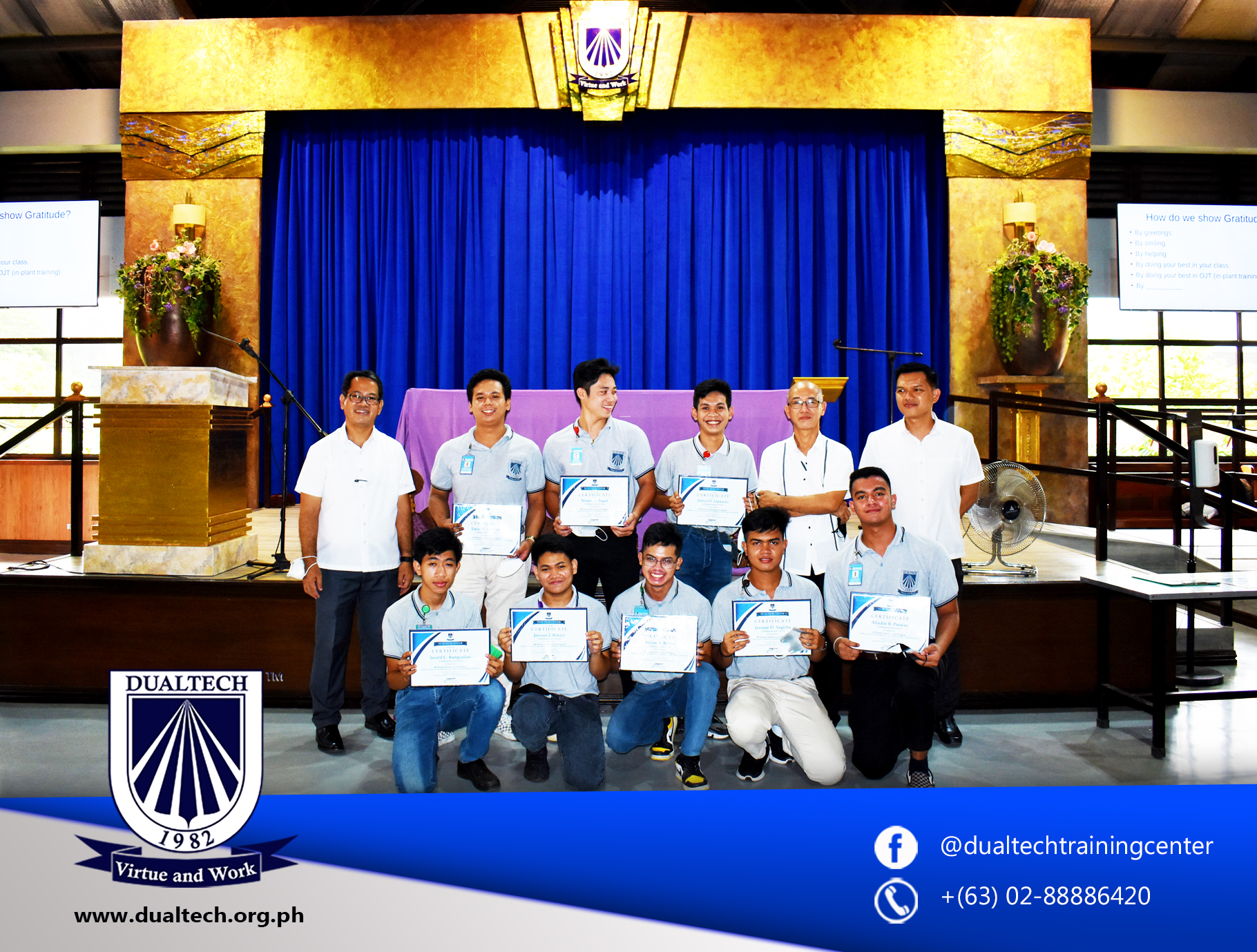 SENIOR HIGH SCHOOL IMMERSION IN DUALTECH CENTER Dualtech Training Center